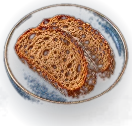 2 slices of bread